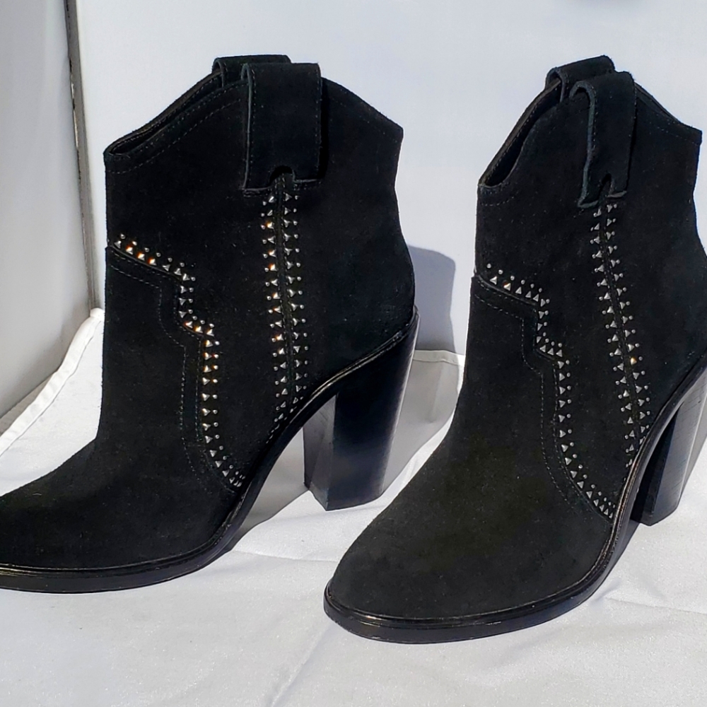 Joie Suede Leather Booties - ankle boots